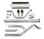 Corsa 14516 Sport Dual Under Bumper Exit Exhaust System - Set of 2