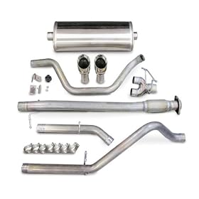 Corsa 14516 Sport Dual Under Bumper Exit Exhaust System - Set of 2