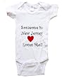 SOMEONE IN NEW JERSEY LOVES ME - NEW JERSEY BABY - State-series - White, Blue or Pink Onesie / Baby T-shirt