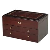 "Phoenix" Mele & Co. Jewelry Box in Walnut