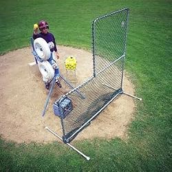 Jugs Quick-snap L-Shape Pitchers Screen, 6 - Feet