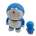 Doraemon 6 Figure Playset and Coin Purse Set Featuring Shizuka, Suneo, Nobita, Gian Takeshi Goda, Doraemon - Figures Range from 4" to 6", Coin Purse is 4" by 4"_s-3