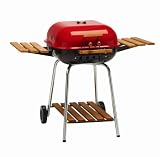 Aussie Swinger Charcoal Grill, Red