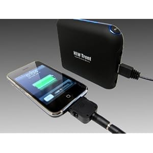 New Trent ultra high IMP880 8900 mAh External Battery Pack for 3G iPad, iPhone 4 4G, iPhone 3G 3GS, iPod Touch (1G 2G 3G), Motorola Droid , HTC Android Phones, Blackberry (curve, bold, tour, storm) - 8900mAh