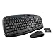 Logitech EX100 Cordless Desktop - Black