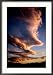 Clouds at Sunset, Death Valley National Park, USA Collections Framed Photographic Poster Print by Lee Foster, 24x34