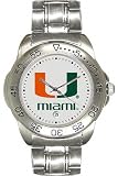 Miami Hurricanes Men's Sport ''Game Day Steel'' Watch