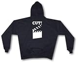 CUT Movie Clap Board Men's Hoodie Sweat Shirt Small thru 4XL