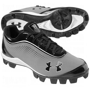 Boys' UA Leadoff IV Jr. Low-Cut Rubber Baseball Cleats Non-Cleated by Under Armour