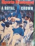 Steve Balboni autographed Sports Illustrated Magazine (Kansas City Royals)