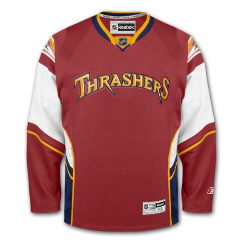 Atlanta Thrashers Reebok Premier Replica Alternate NHL Hockey Jersey Size XX-Large