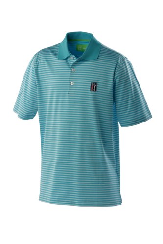 PGA TOUR Herren Polo Funktionshemd Tour Miami, t&uuml;rkis, XL, PGAT532XL Preisvergleich
