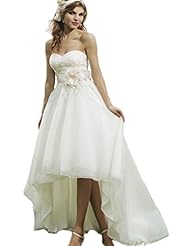 Lace High-Low-Hem  Dress