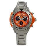 Nexus Men's Chronograph  Orange  Dial Watch #D7267-06E