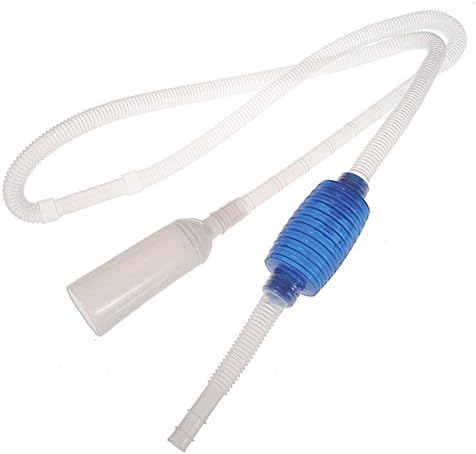 Aquarium Cleaner Pump Vacuum Water Siphon BPA Free Aquarium Fish Tank Gravel Sand Cleaner, 6-feet Length