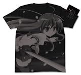 灼眼のシャナII シャナ オールプリントTシャツ ブラック サイズ:XL