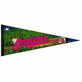 MLB Cleveland Indians 12-by-30 Inch Premium Quality Pennant