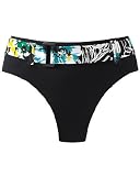 High-waist belted bikini bottom