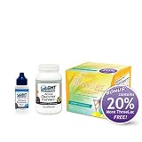 (1) ThreeLac Candida Probiotic Defense (1) Oxygen Elements Max 1 fl. oz. (1) Active Digestive Enzymes - 90 Count by Global Health Trax