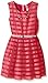Beautees Girls' Tonal Stripe Skater Dress