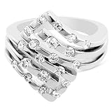 14K WG 1.00 Carat Diamond Fashion Ring - Size 7