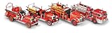 4 - Pc. Motor Mint Vintage Fire Engines