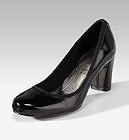 Footglove™ Fashion Freshfeet Leather Court Shoes with Insolia® & Silver Technology