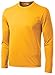 DRI-Equip Long Sleeve Moisture Wicking Athletic Shirt-X-Large-Gold