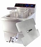 Adcraft Single Deep Fryer 6L W/ Faucet
