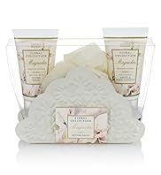 Floral Collection Magnolia Letter Rack Gift Set
