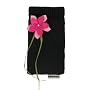 Kit Mobile Trendz Sock with Pink Ribbon Flower - Black
