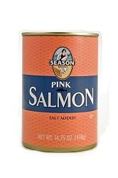 Season Pink Salmon, 14.75-Ounce Cans (Pack of 4)