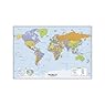 RoomMates World Map Dry Erase Peel and Stick Giant Wall Decals
