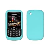 Teal Silicone Skin Cover Case for Blackberry Curve 3G 9300