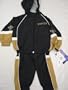 New Orleans Saints Infants / Babys / Kids 2 pc Gold and Black Wind Suit hooded jacket and pants by reebok