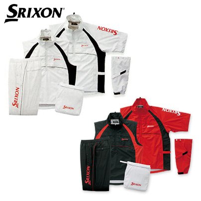 ダンロップ SRIXON レインウェア スリクソン レインジャケット&ベスト&パンツ SXR0185X