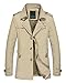 Lega Men's Fur Lining Thick Coat & Jacket Stand Collar Outerwear