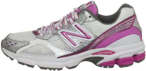 New Balance Women's White/Pink Trainer W560PK2 6.5 UK, 40 EU, 8.5 US