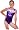 Purple Diamond Dust Leotard (Adult Extra Small)