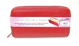 Buxton Coupon or Receipt Organizer Wallet - Red