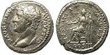 Hadrian, 11 August 117 - 10 July 138 A.D.; Silver Denarius