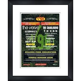 VERVE V98 Festival - Framed Original Advert