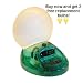 Sunrise Clock EZ Wake, Sea Green, with 2 FREE replacement bulbs