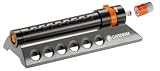 GARDENA 1971 Aquazoom 2700-Square Foot Oscillating Sprinkler with Fully Adjustable Width Control