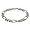 Men's Stainless Steel Figaro Bracelet Length 8 inches (Lengths 8 inches 9 inches Available)