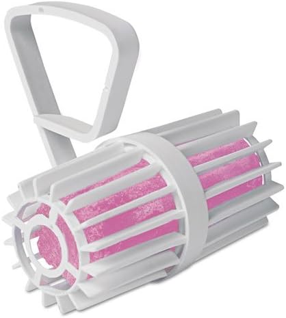 Health Gards - Toilet Rim Cage with Non-Para Block, White/Pink, Cherry, 12 per Carton 02901 (DMi CT