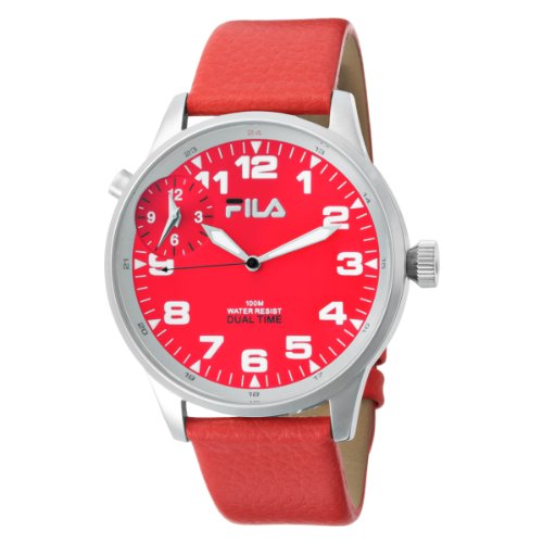 Fila Men's 404-04 3 Hands Dual Time Commuter Watch