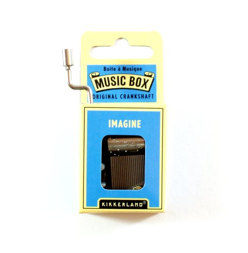 Kikkerland Imagine Crank Music Box
