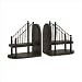 New Stylish Metal Suspension Bridge Bookends High Quality Modern Design Beautiful Popular