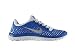 Nike Free 3.0 V4 Männer Laufschuh blau/weiß, Größe:12.5 (47)